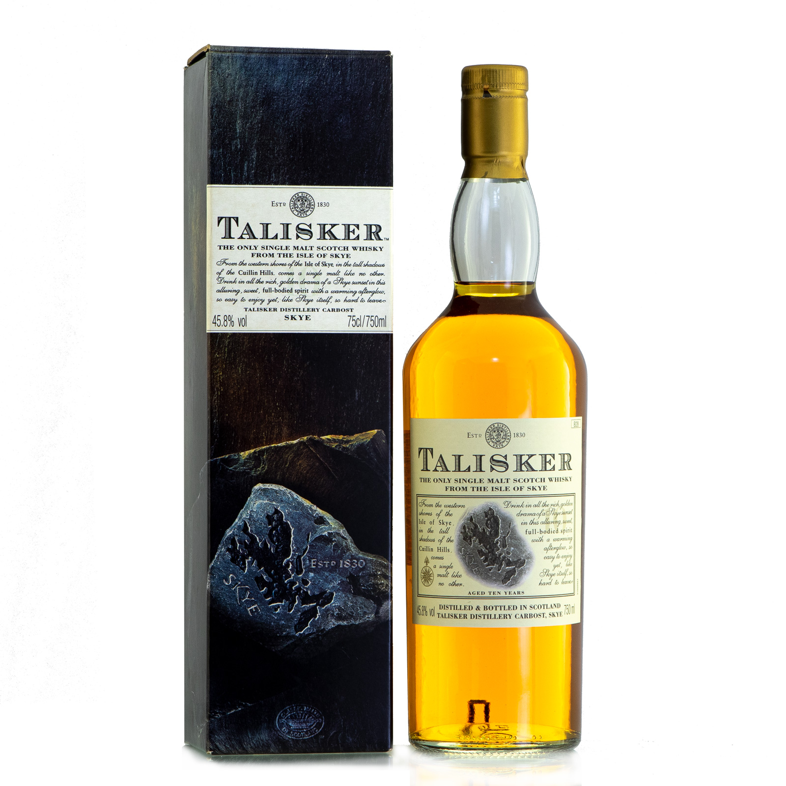 Talisker old label 10 year old - Wild about Whisky