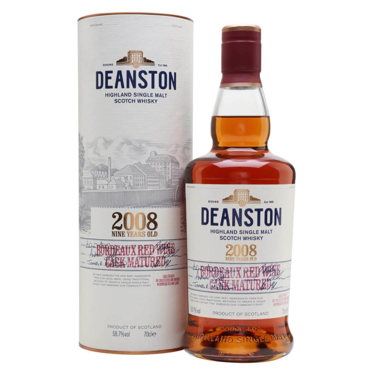 Deanston Bordeaux Red Wine Cask Finish