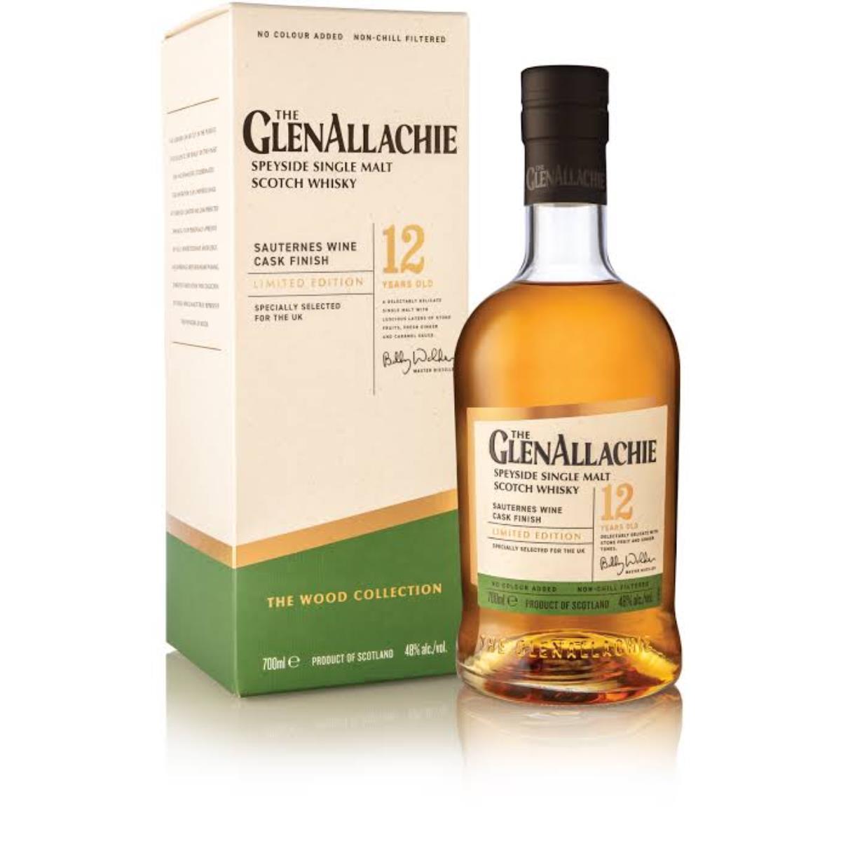 GlenAllachie Sauternes Wine Cask Finish