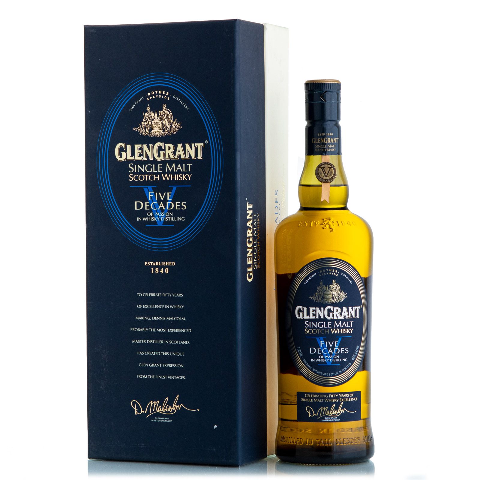 Glen Grant Five Decades - Wild about Whisky