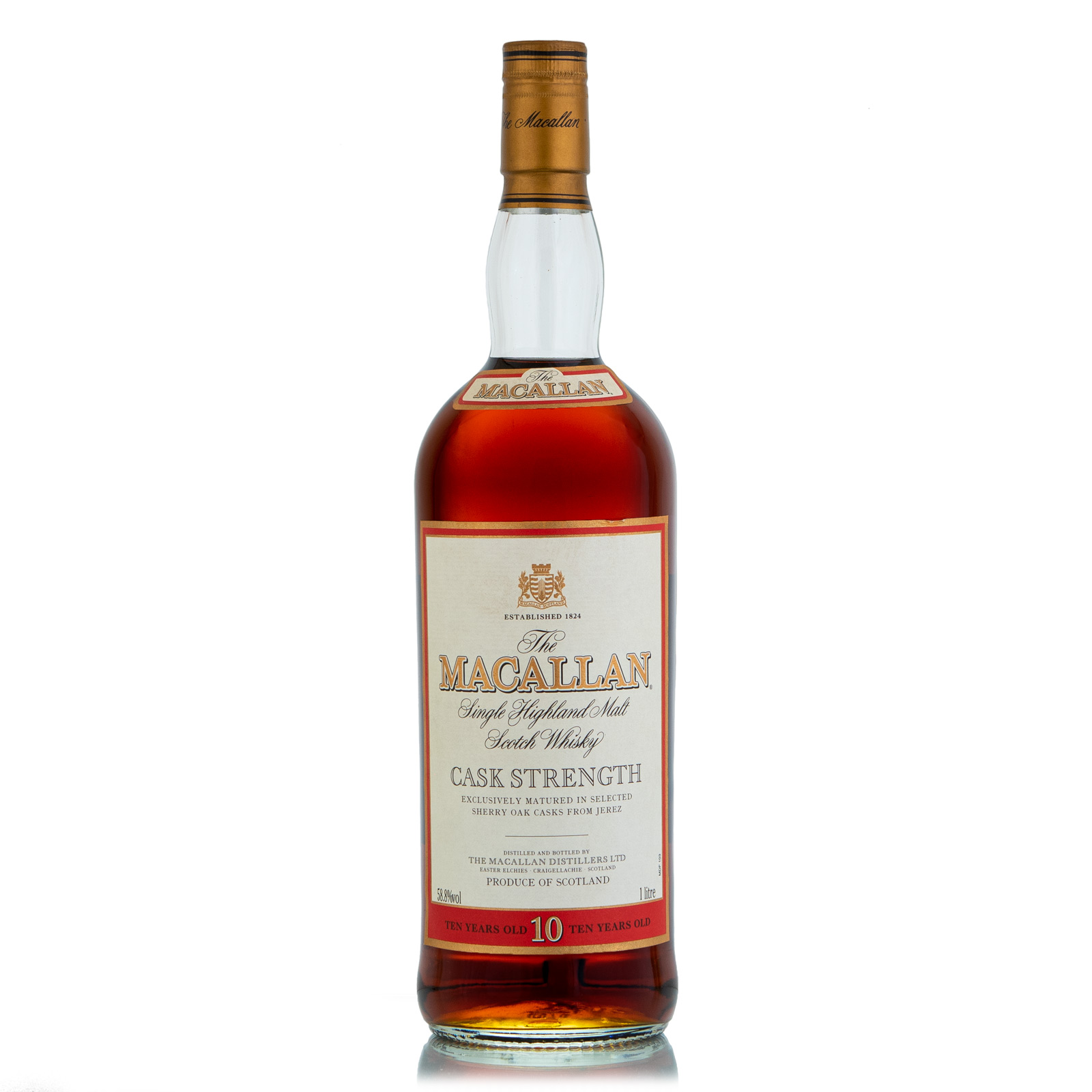 Macallan 10 Year Old Cask Strength 1990s - Wild about Whisky