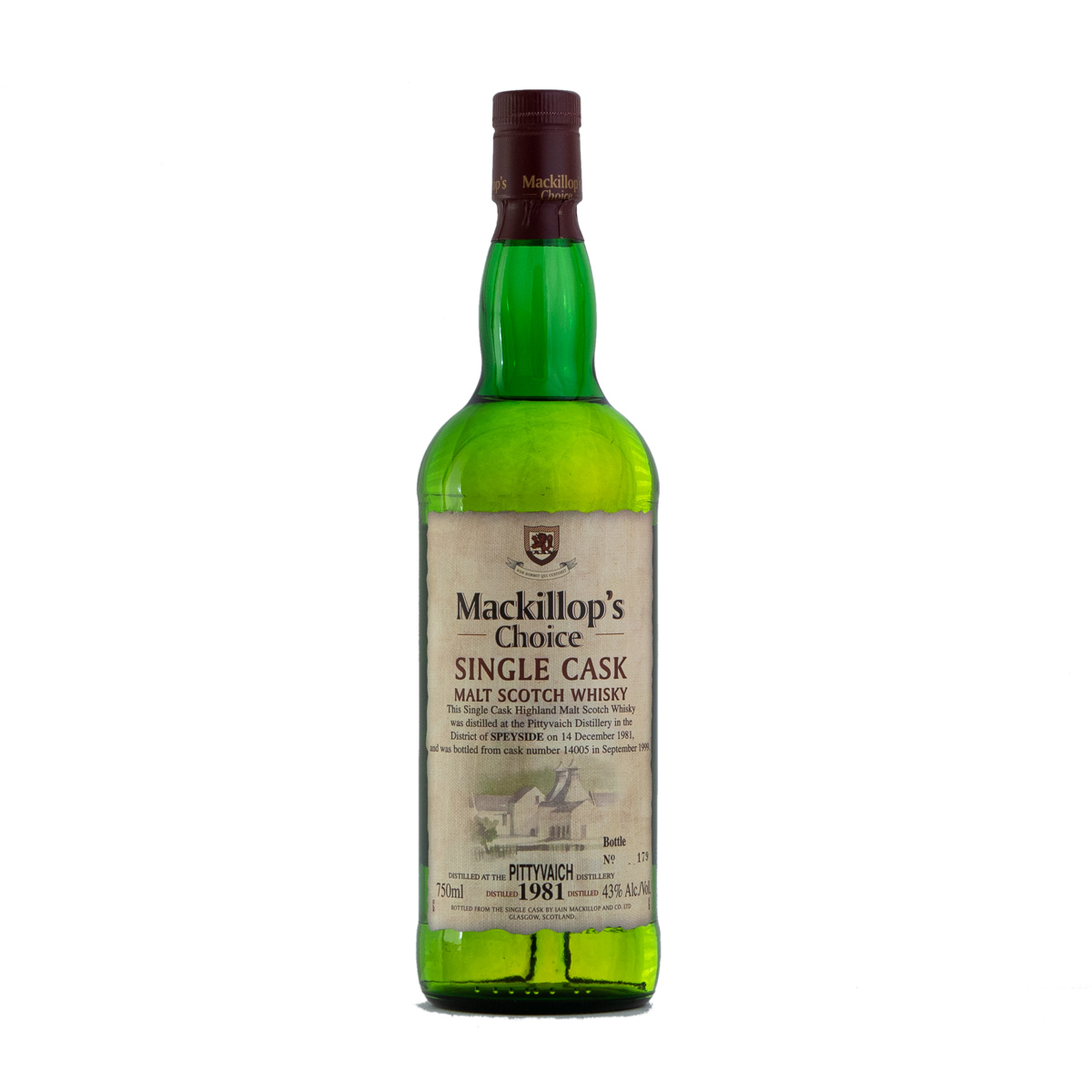 Mackllop's-Choice-SINGLE CASK ウイスキー箱のみ Pittyvaich 1981 MacKillop's Choice - Wild about Whisky